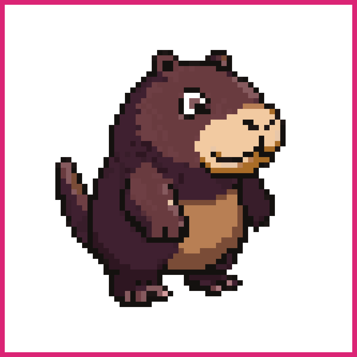Capybara walking on two legs | Sprite-AI