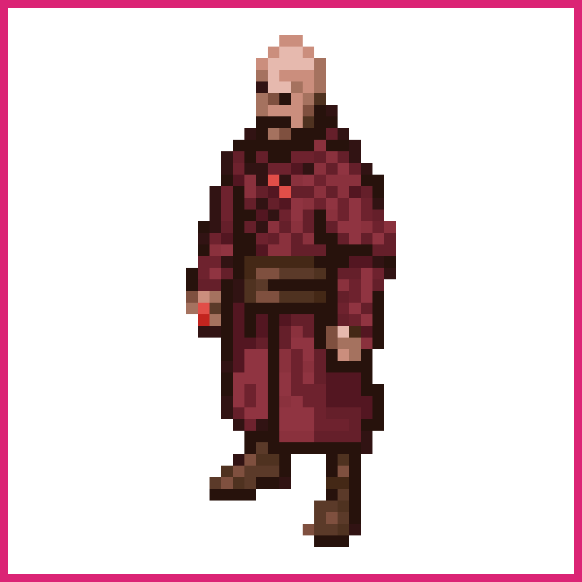 Monk with 64 Colors | Sprite-AI