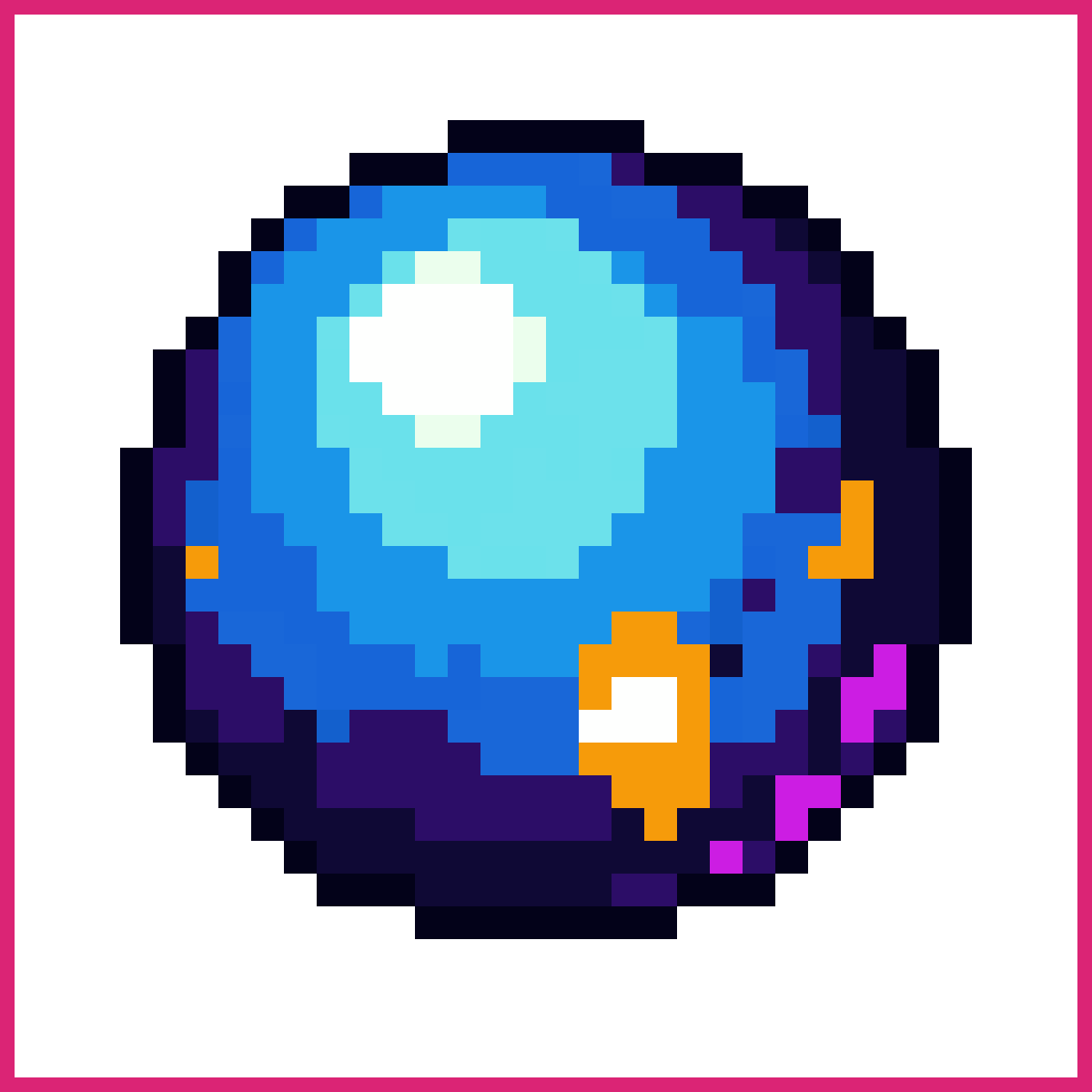 16-bit blue gem sprite | Sprite-AI