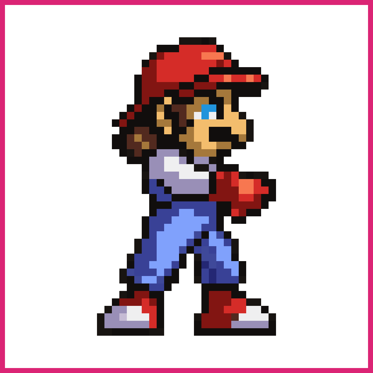 Neo Geo Style Arcade Character Sprite | Sprite-AI