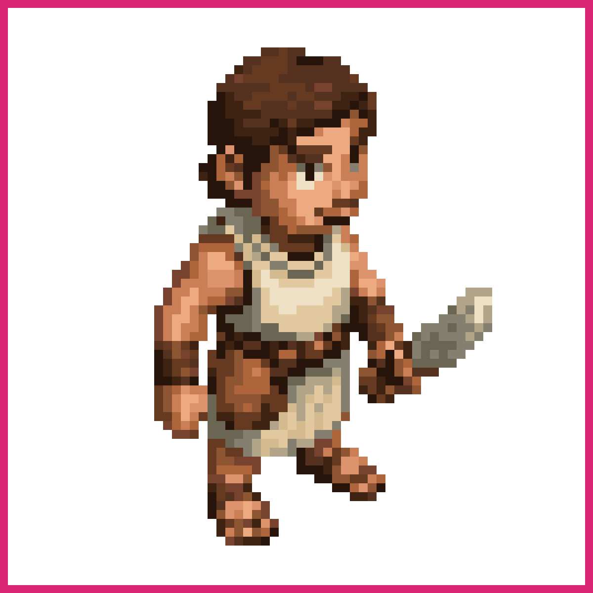 isometric game sprite, HD-2D style, ancient Nea... | Sprite-AI