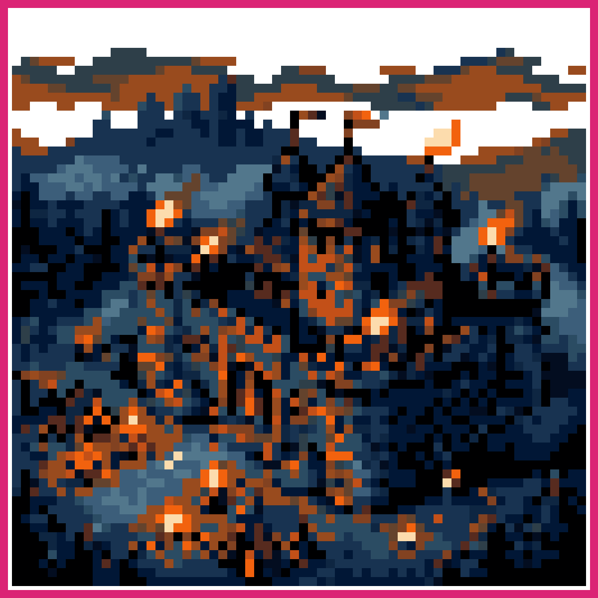 Besieged Medieval Castle at Night | Sprite-AI