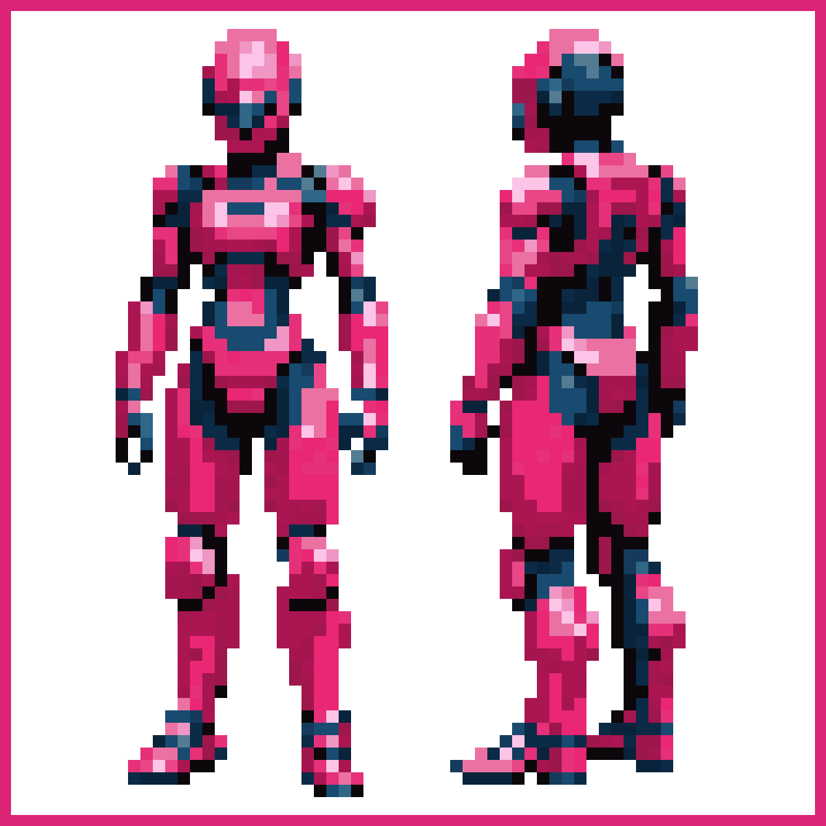 Erie Cyberpunk Humanoid Robot | Sprite-AI
