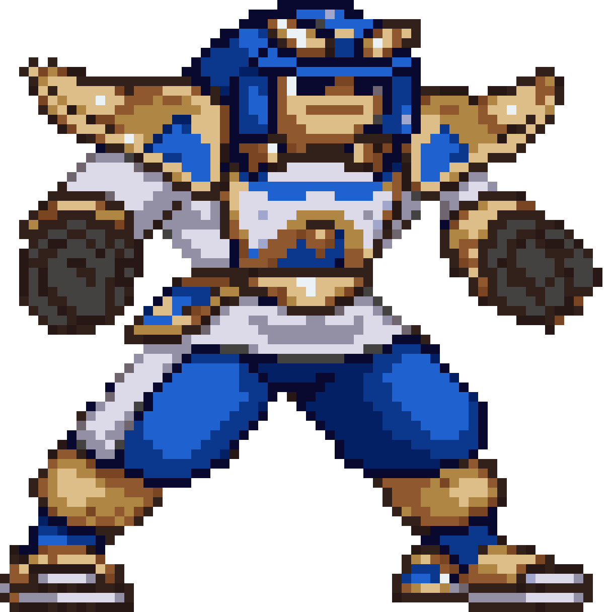 Personagem animado pixel art