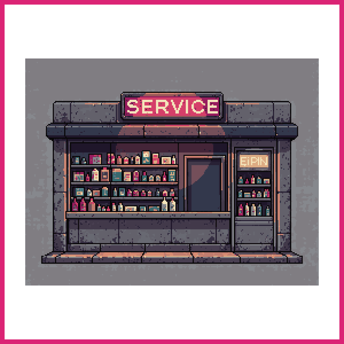 retro convenience store sprite | Sprite-AI