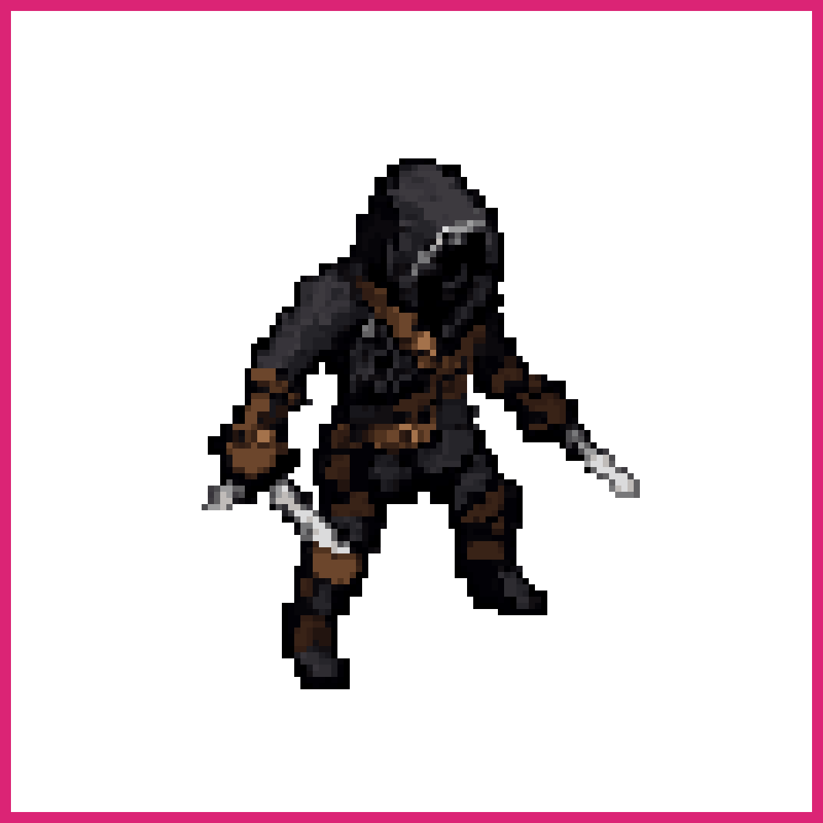 Assassin in Grim Dark Fantasy | Sprite-AI