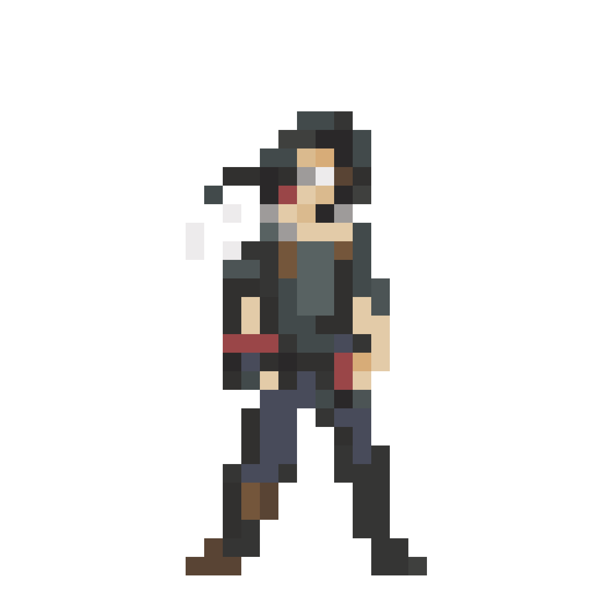 The Witcher Drowner pixel art