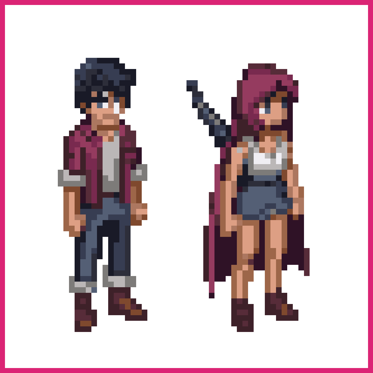 Runescape Inspired Default Character | Sprite-AI