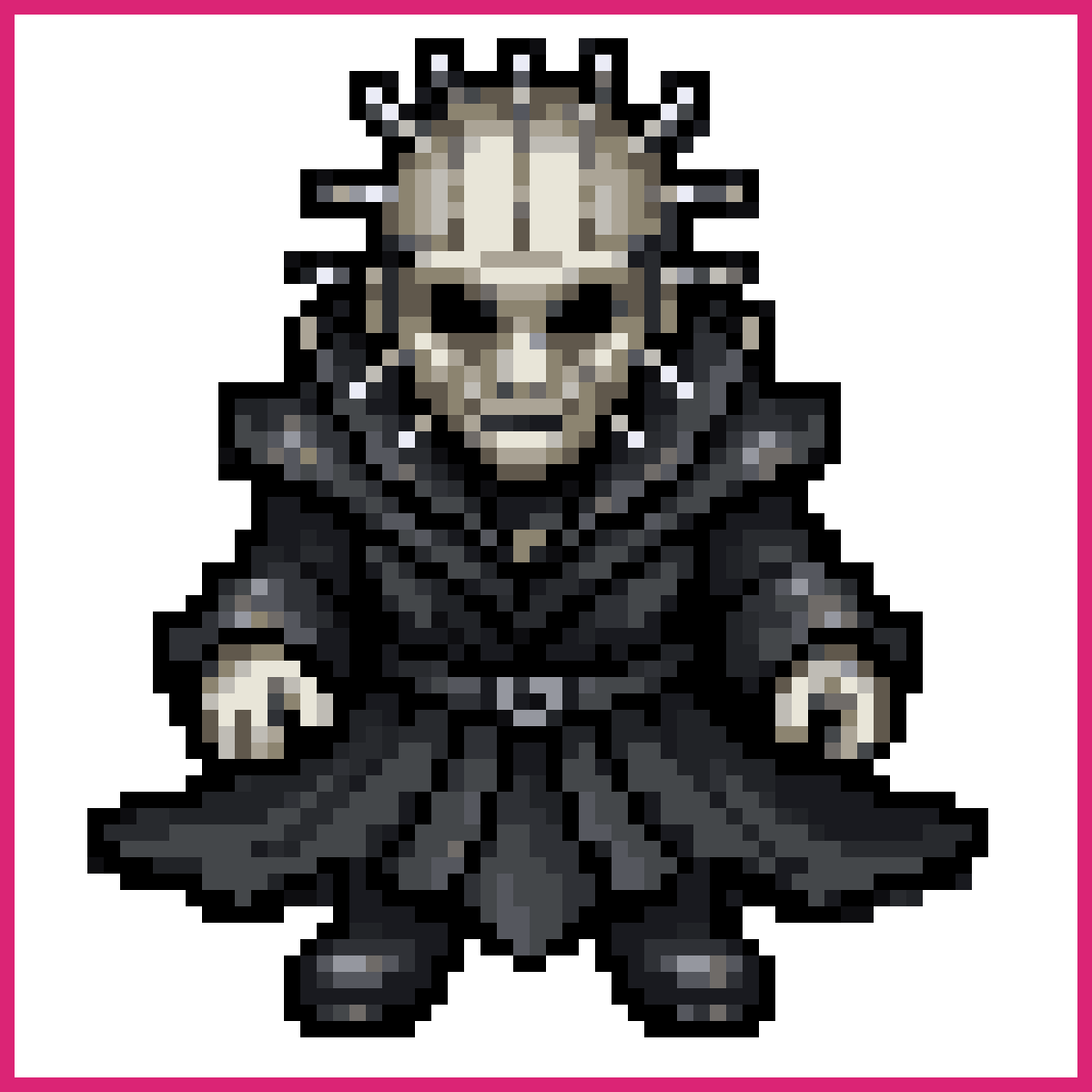 Pinhead from Hellraiser Sprite | Sprite-AI