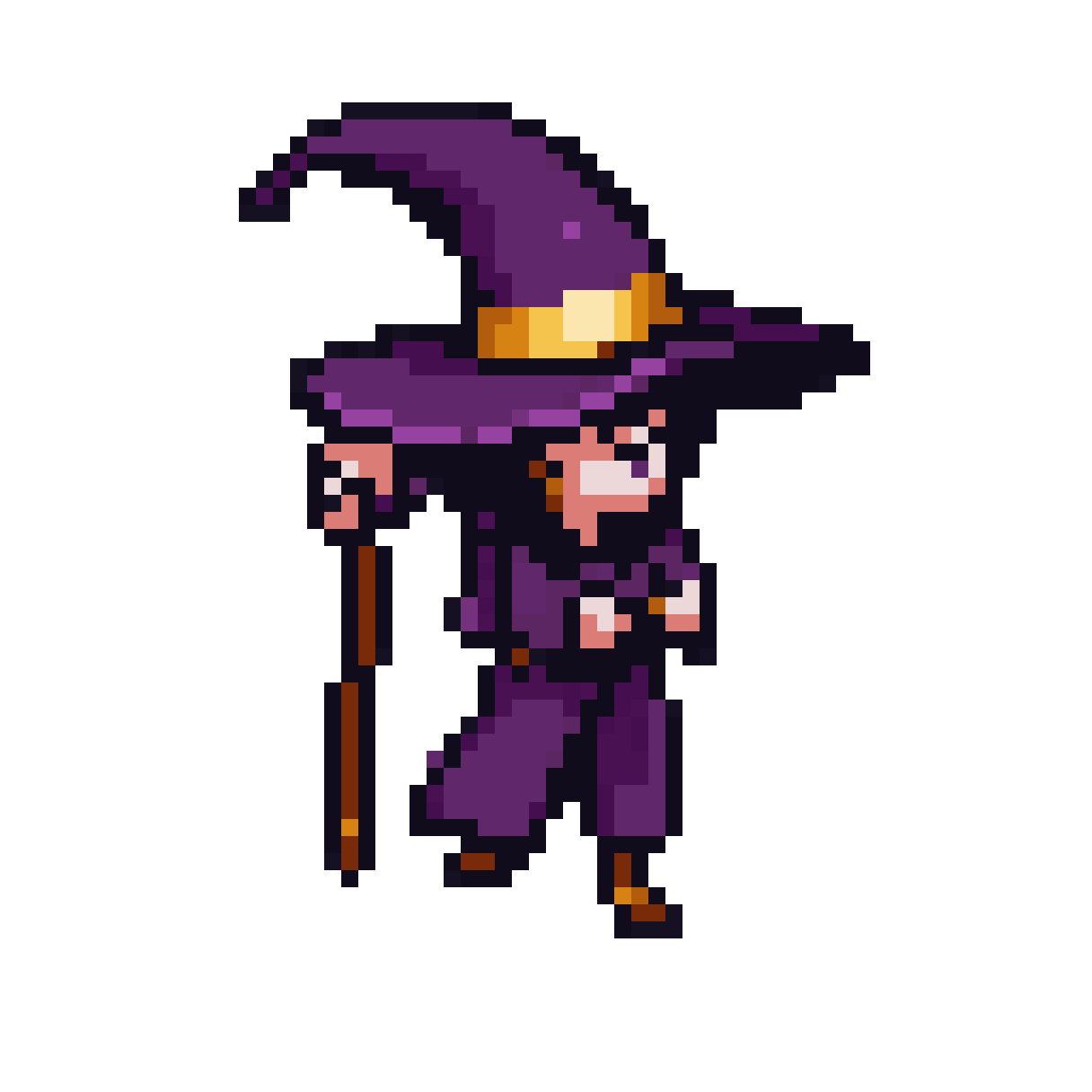 Sorcerer pixel art