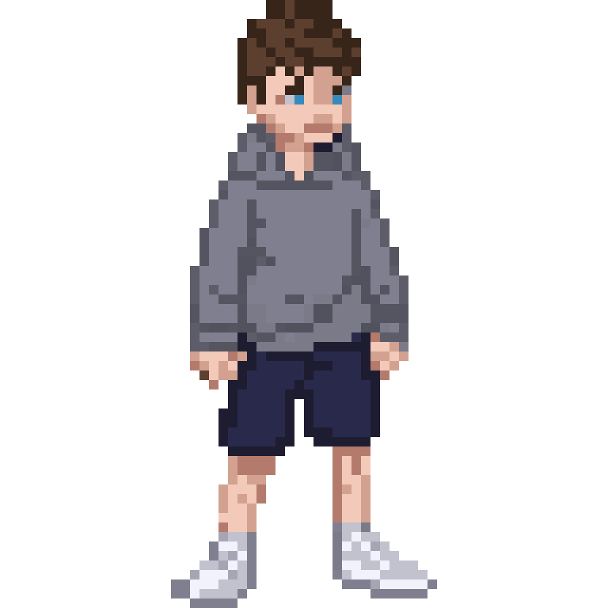 Beginner athlete pixel art