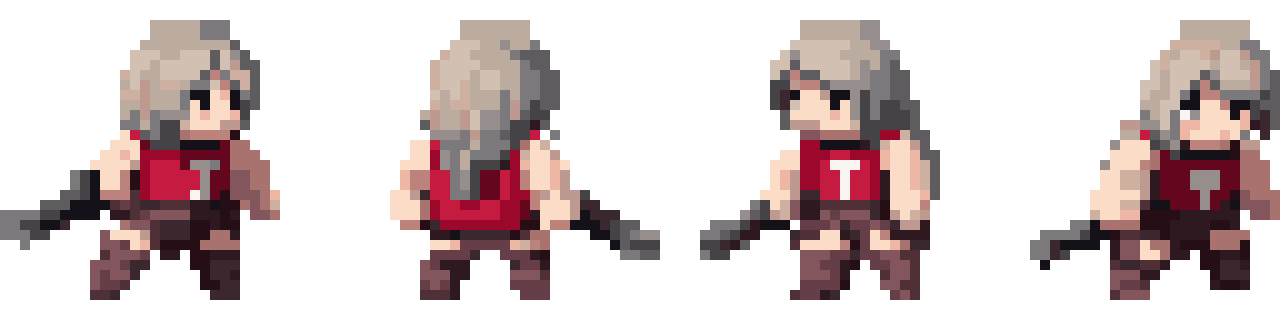 мрачный ангел без крыльевбелая палитра pixel art