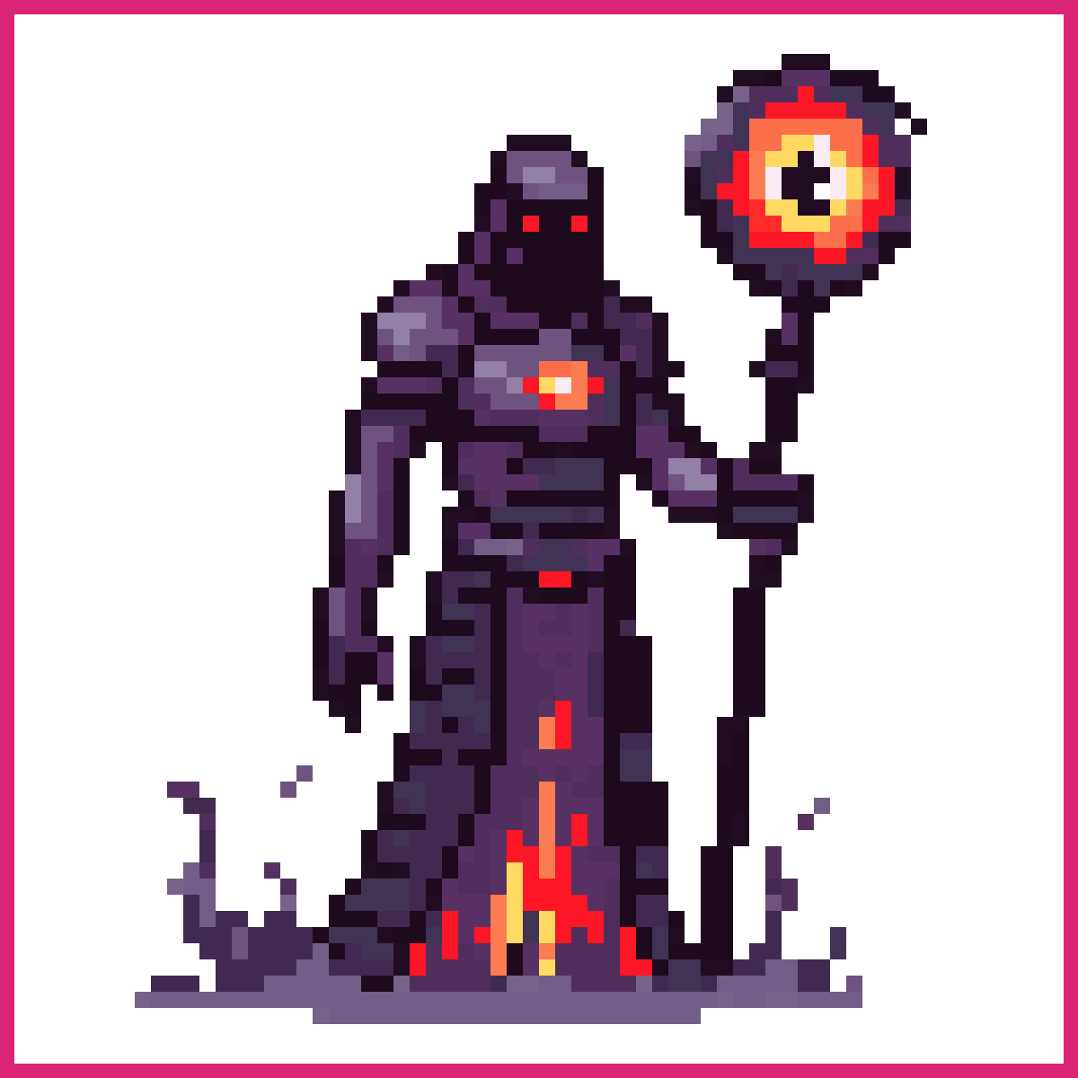 Ashbound Watcher, Corrupted Guardian | Sprite-AI