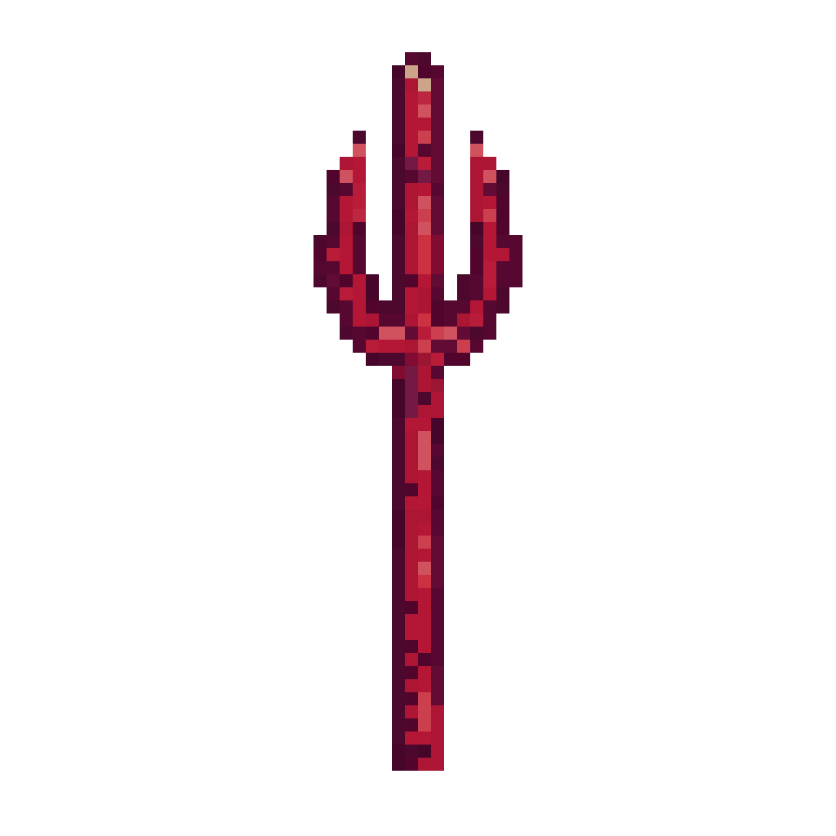 Norse rune Fehu pixel art