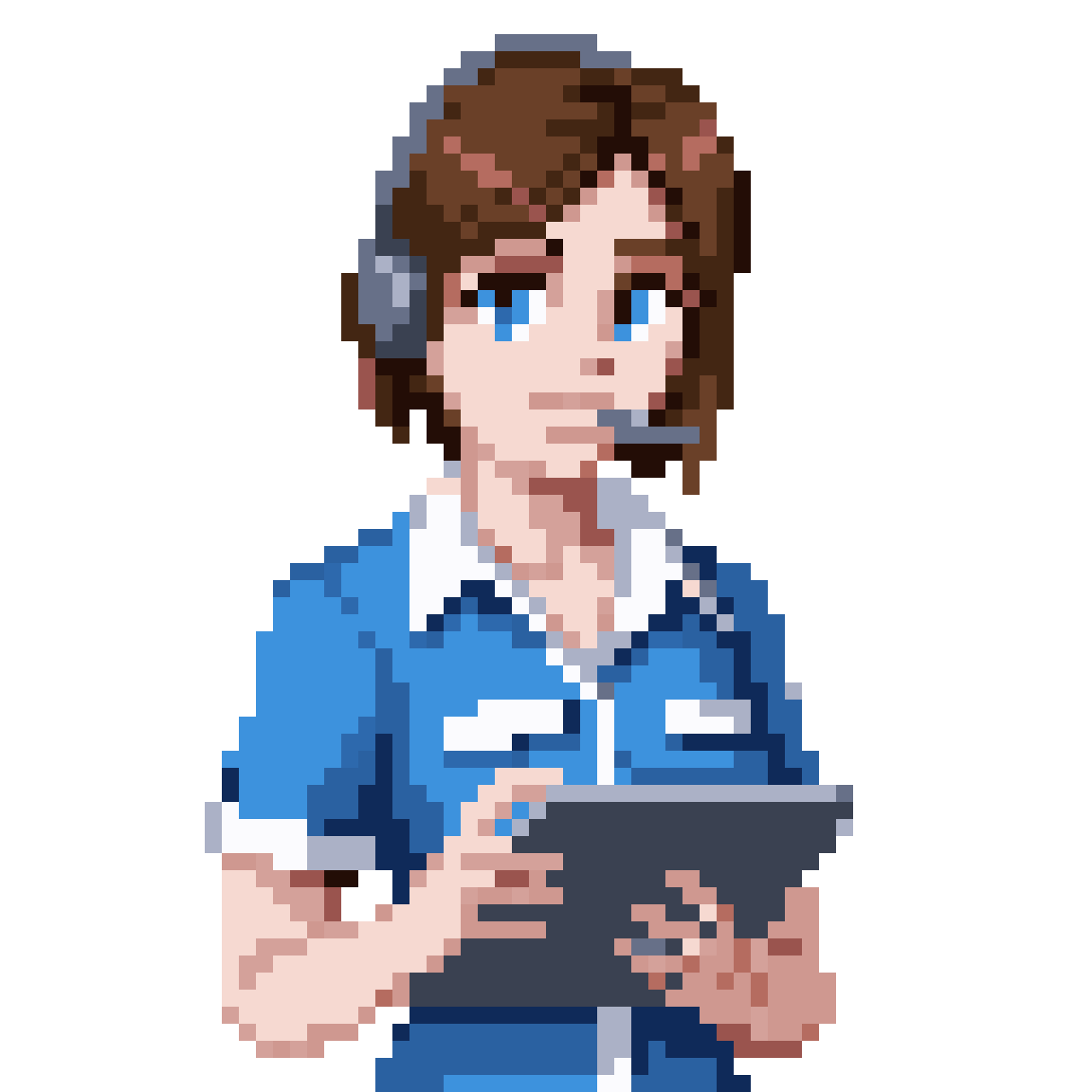 Server maintainer pixel art