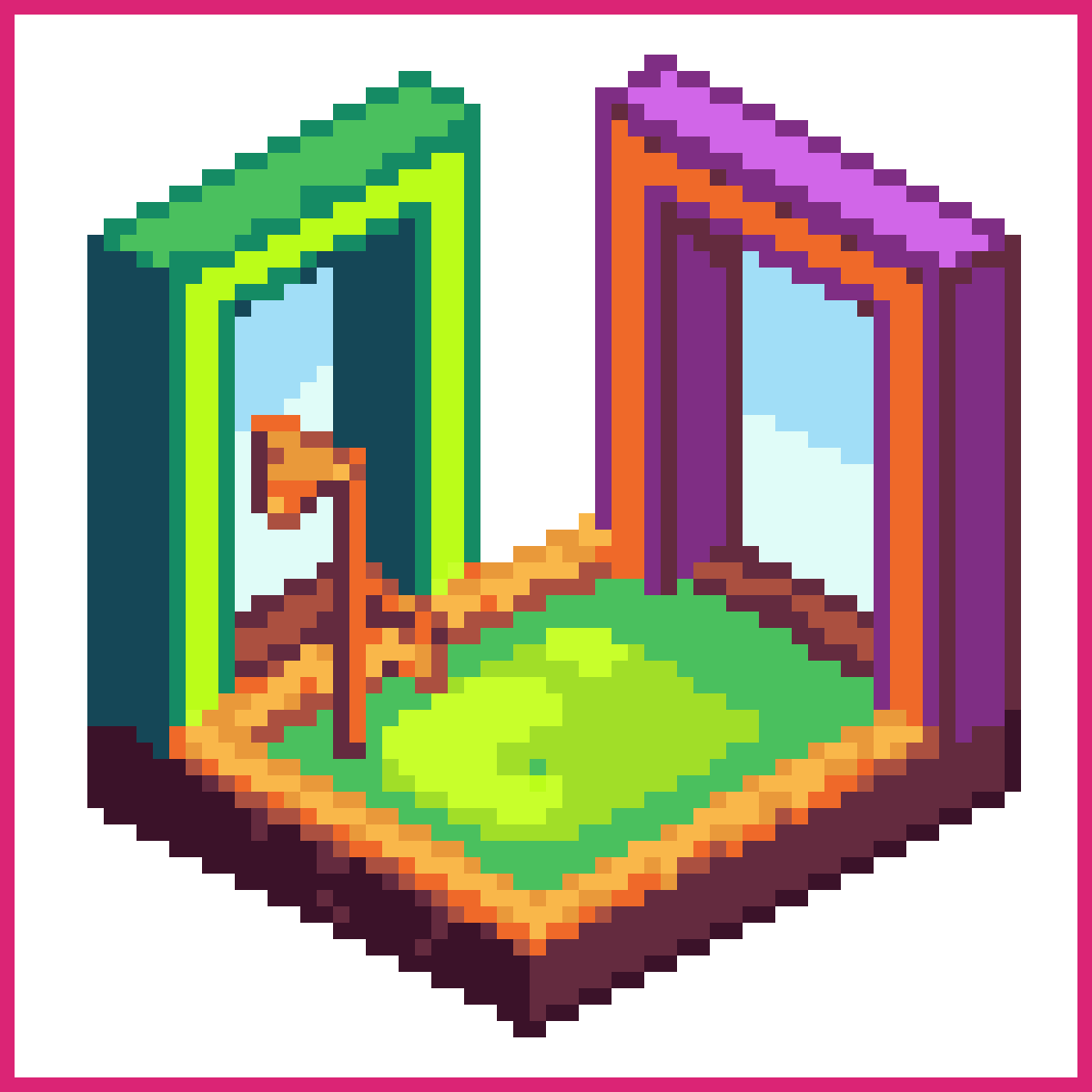 Isometric Door-Shaped Portals | Sprite-AI