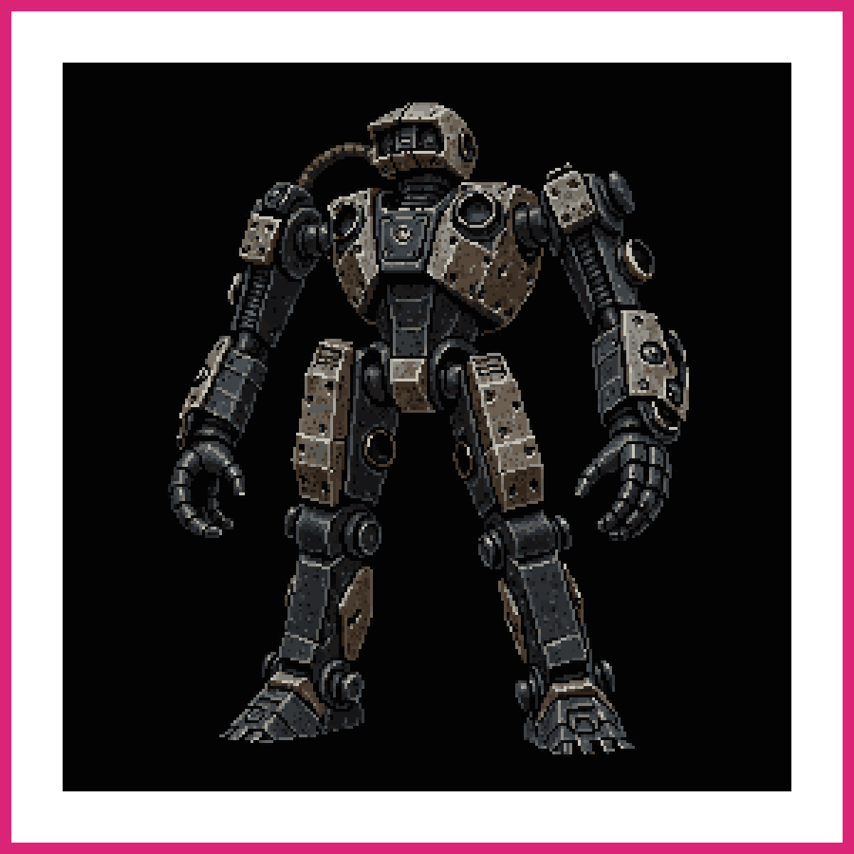 NEMESIS Proto-01 Pixel Art | Sprite-AI