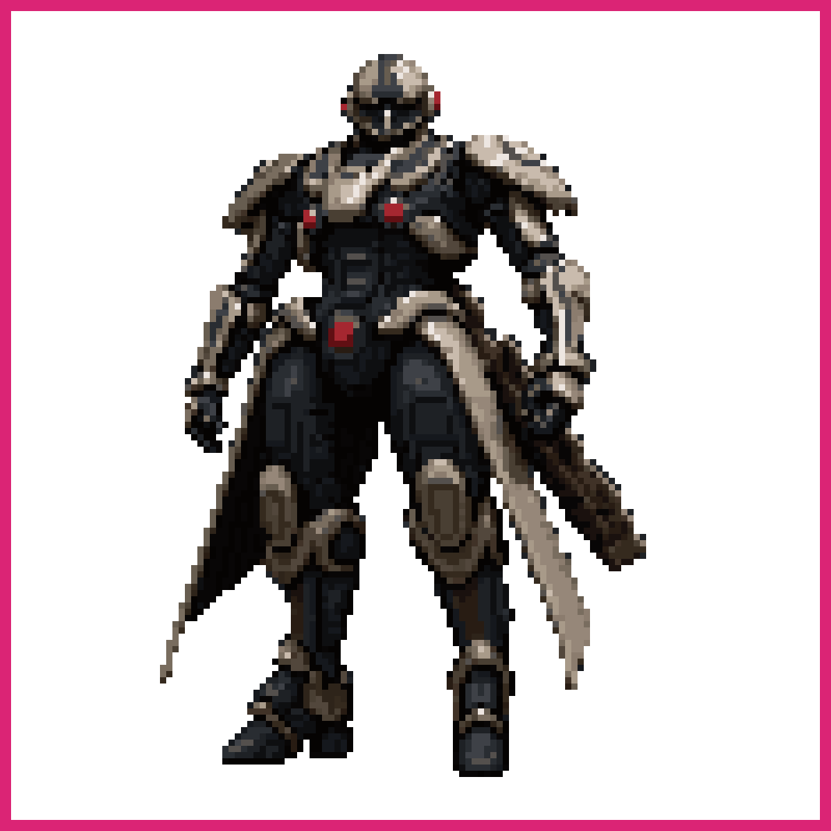 NEMESIS Autonomous Military Android | Sprite-AI