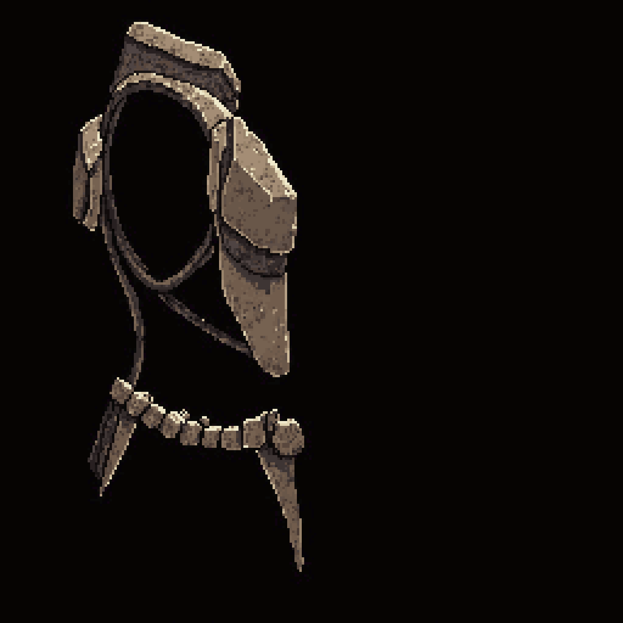 Blue Armor Sprite pixel art