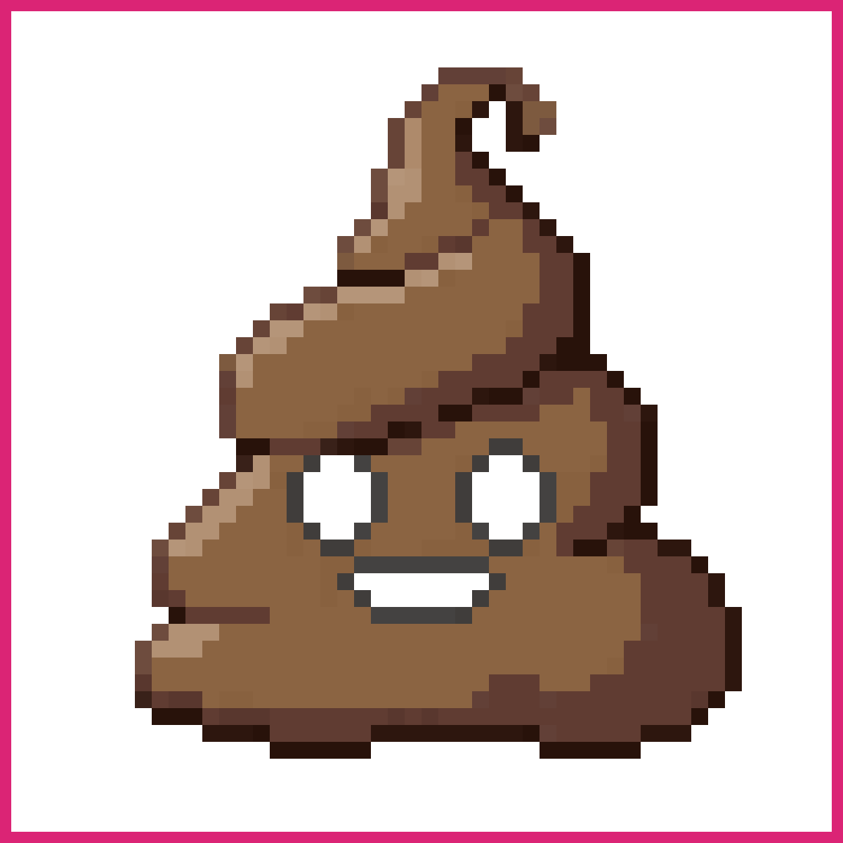 poop with a maga hat | Sprite-AI