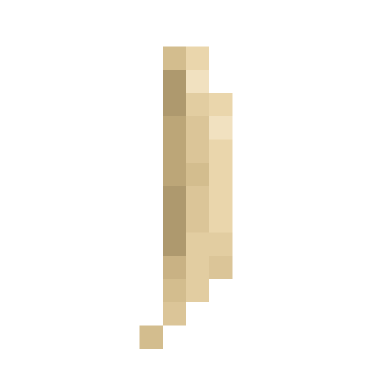 Wolf tooth — 16×16 pixel art