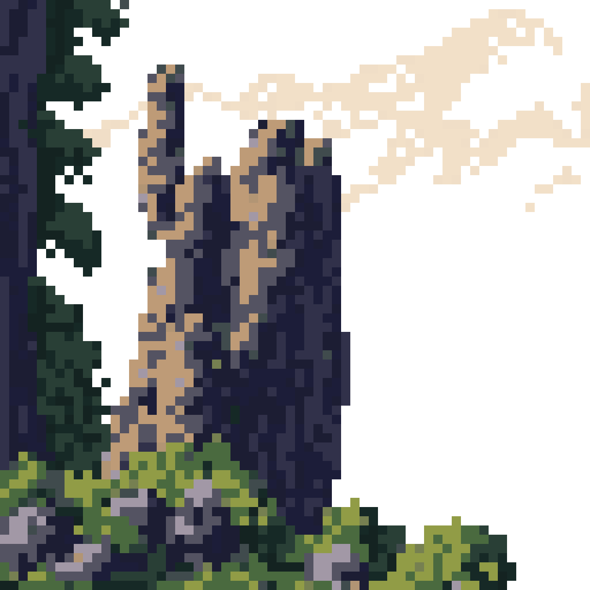 make this photo pixel art