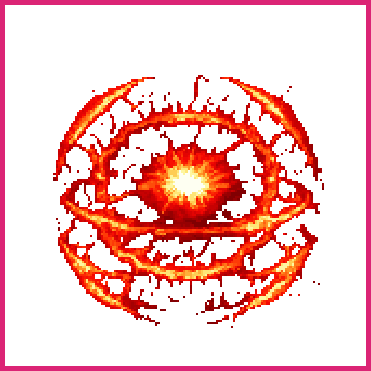 Red Electromagnetic Pulse Effect | Sprite-AI