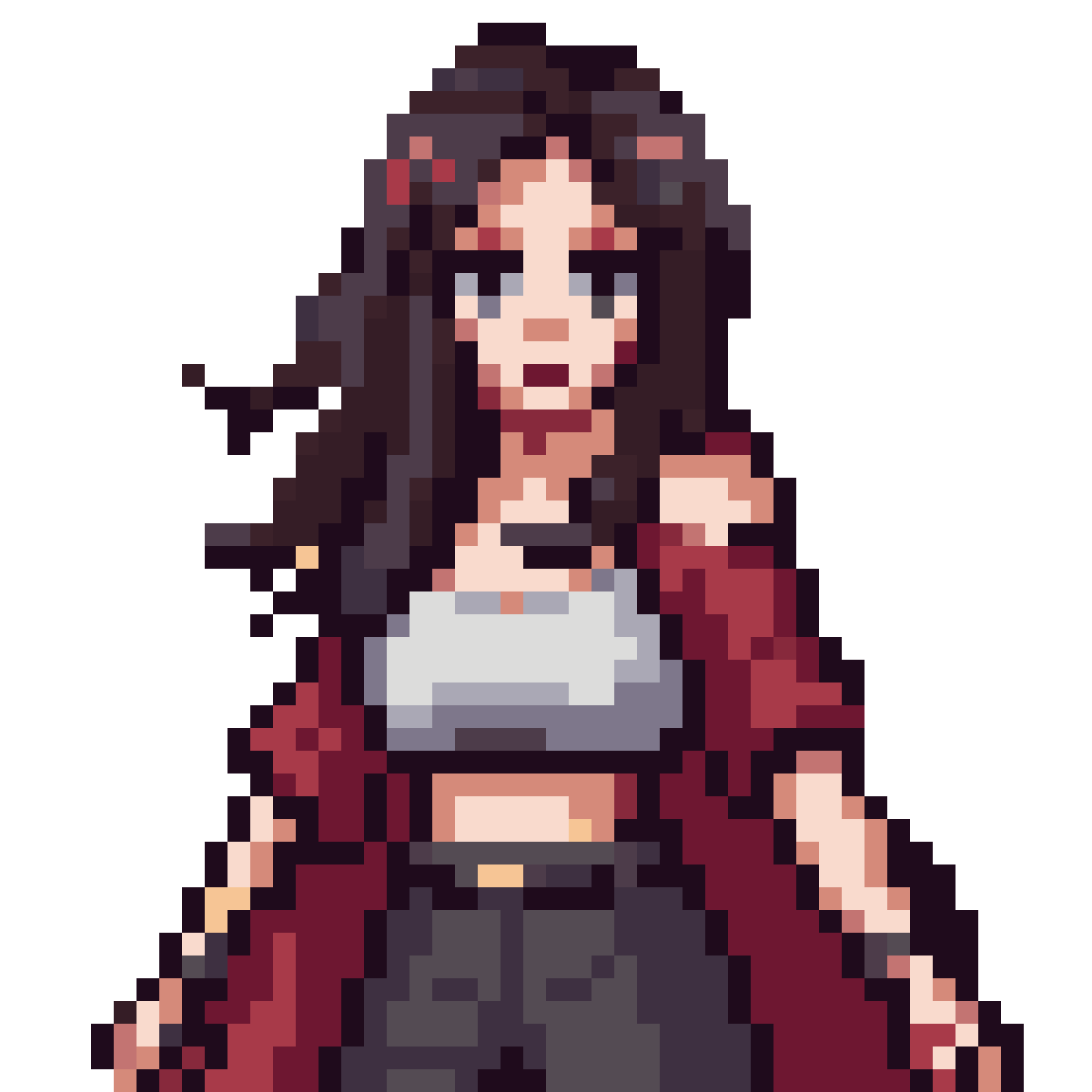 characters like gather pixel art