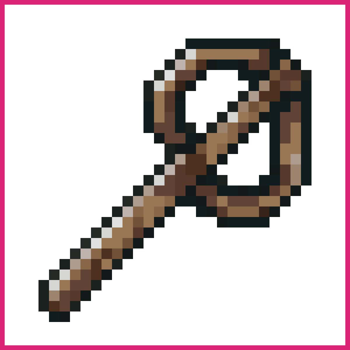 Minecraft Style Bug Net Tool | Sprite-AI