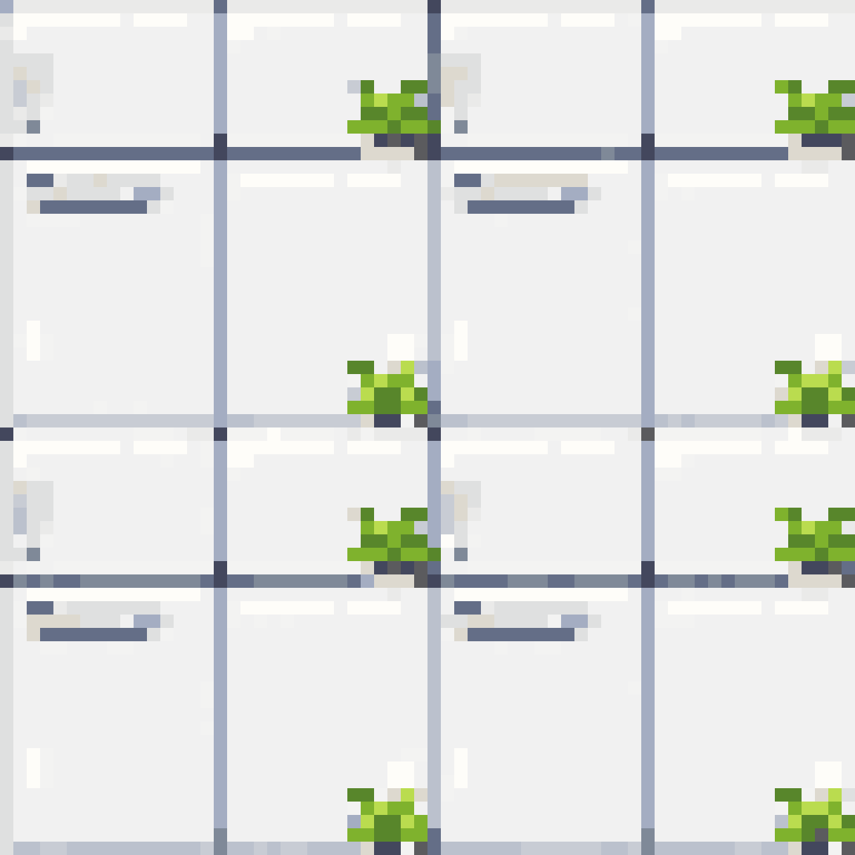 Glossy refrigerator pixel art