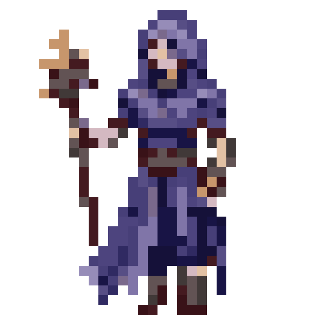 same character from the right side pixel art
