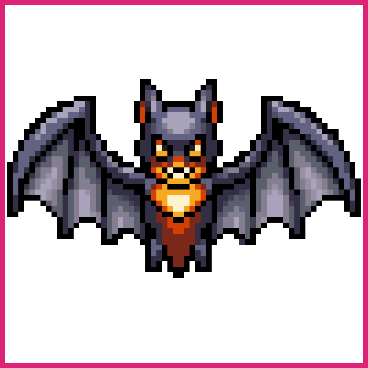 Pixel Art Bat | Sprite-AI