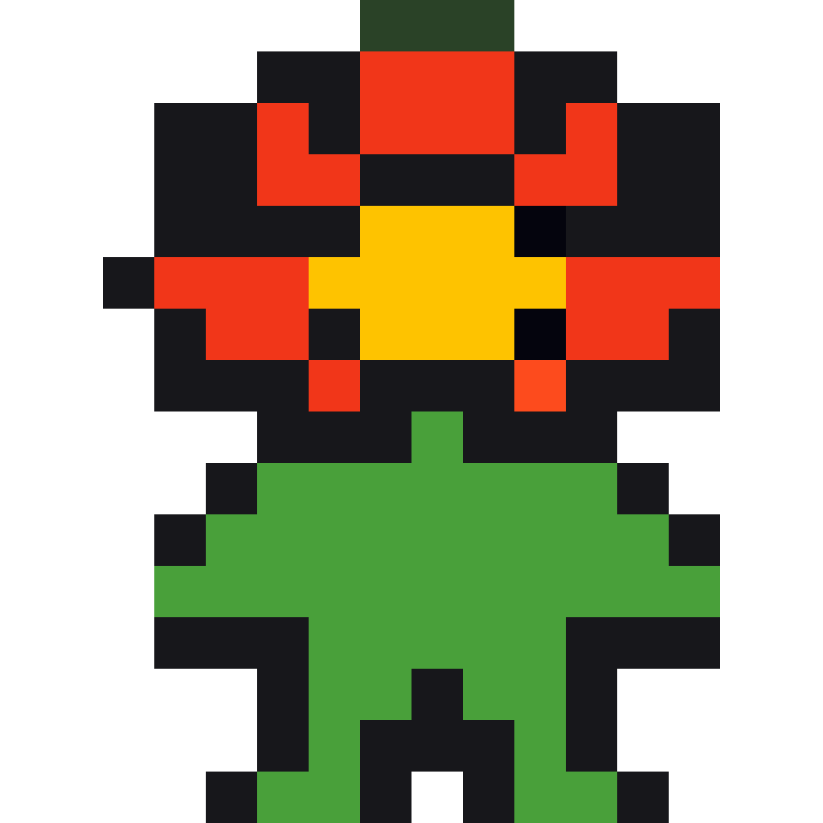 Blooming Effigy Character pixel art