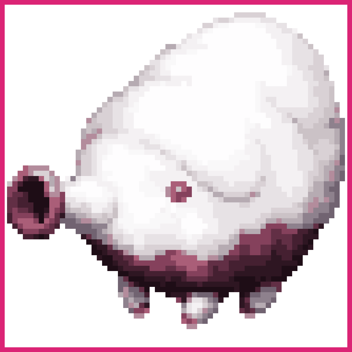 Tardigrade-like creature with snout | Sprite-AI