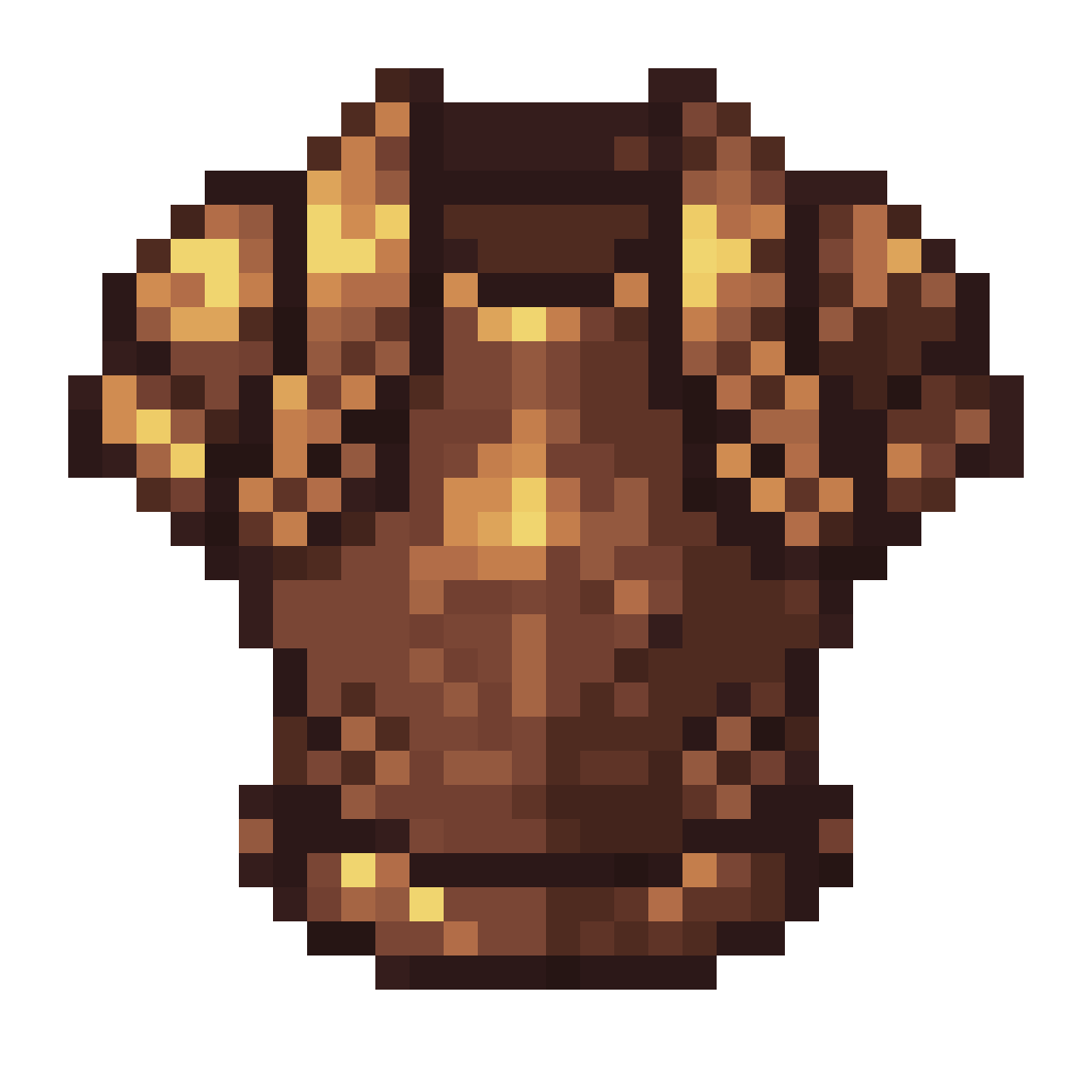 Sleeveless leather armor pixel art