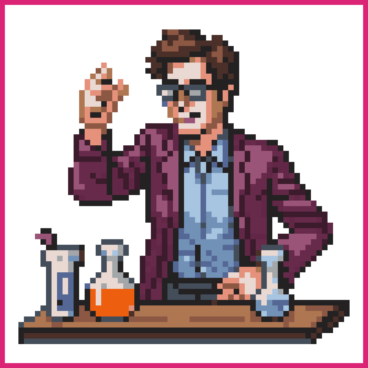 Chaotic Australian Science Teacher | Sprite-AI