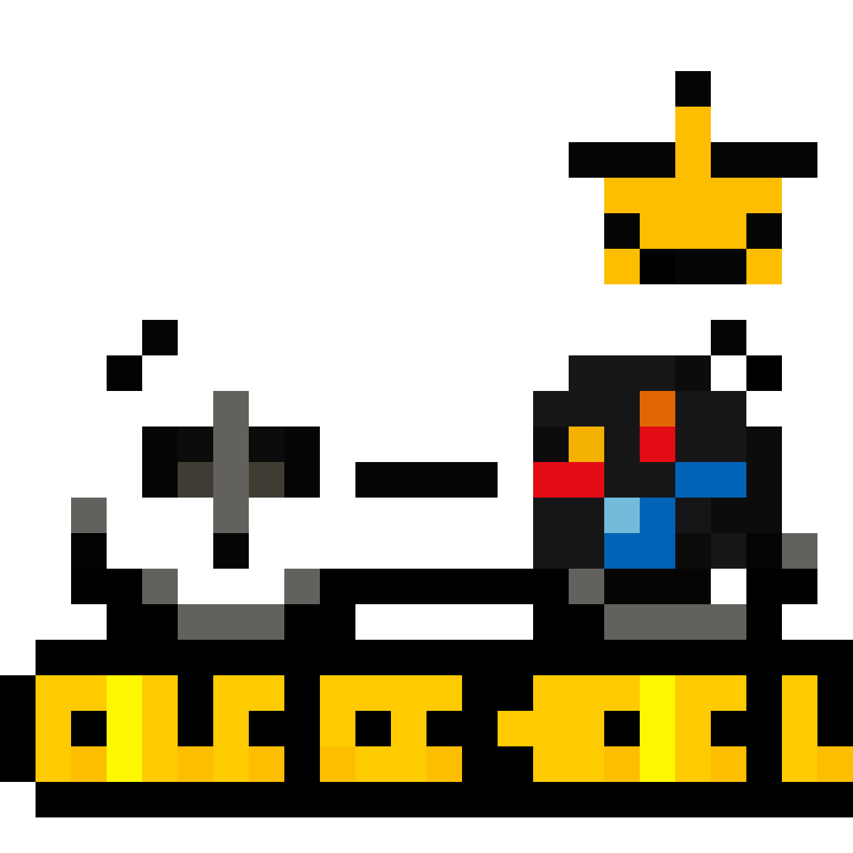 OldSchool guild logo pixel art