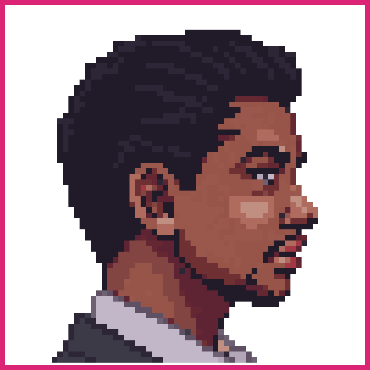 NY Gangster with Taper Fade | Sprite-AI