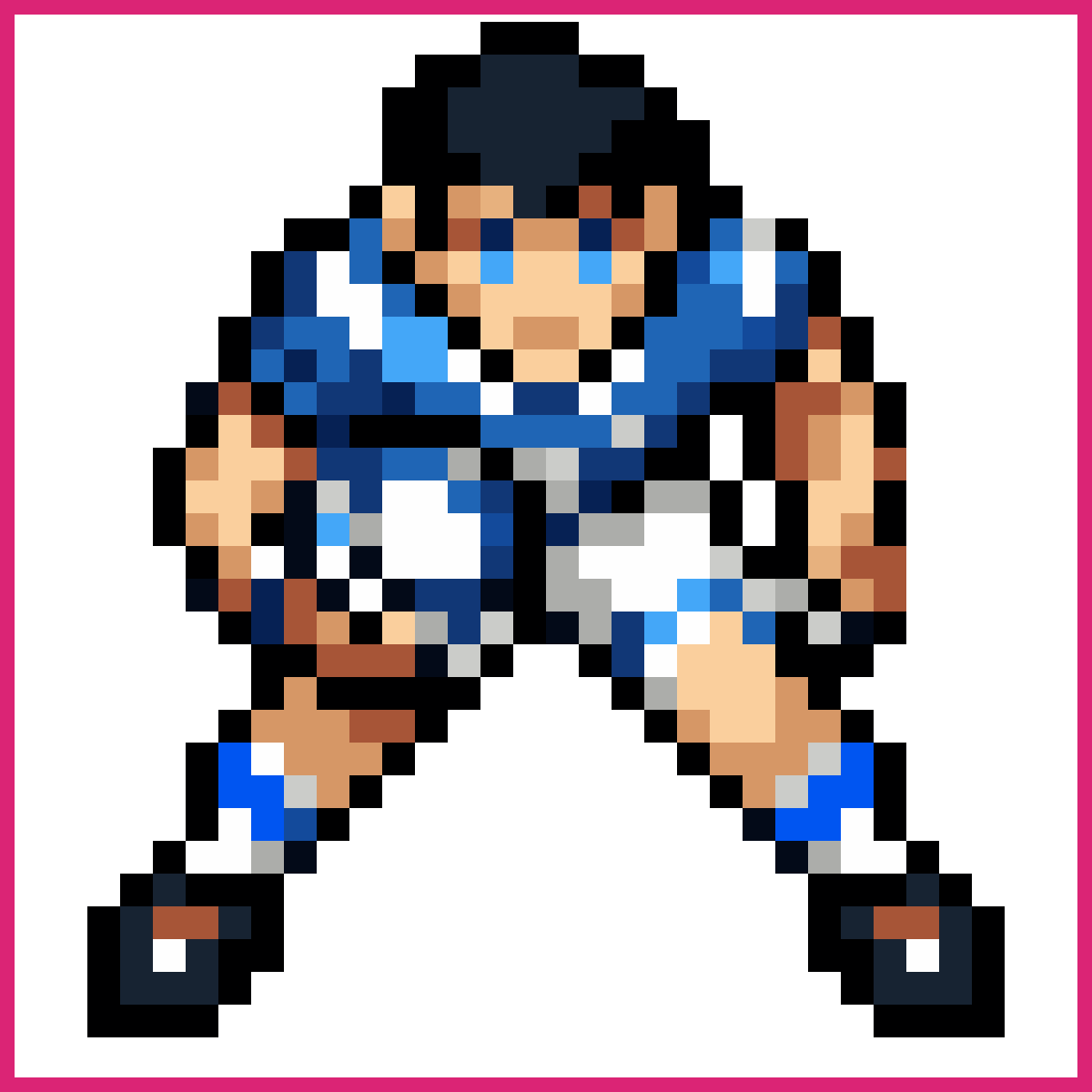 A rugby player. top down. Sans ballon ! | Sprite-AI