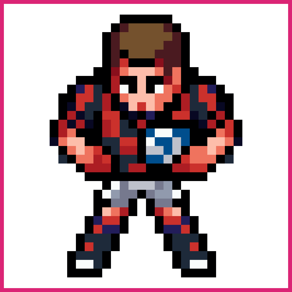A rugby player. top down. | Sprite-AI