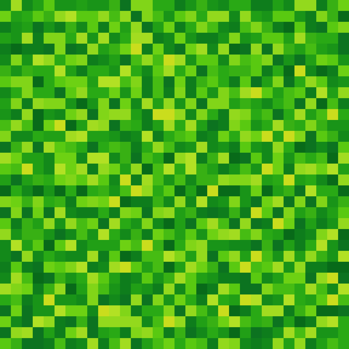 Vibrant summer grass tile pixel art