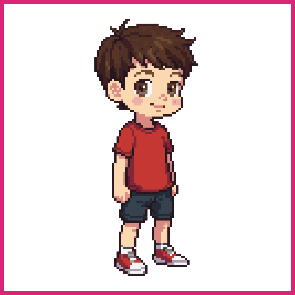 Happy Child Café Customer | Sprite-AI