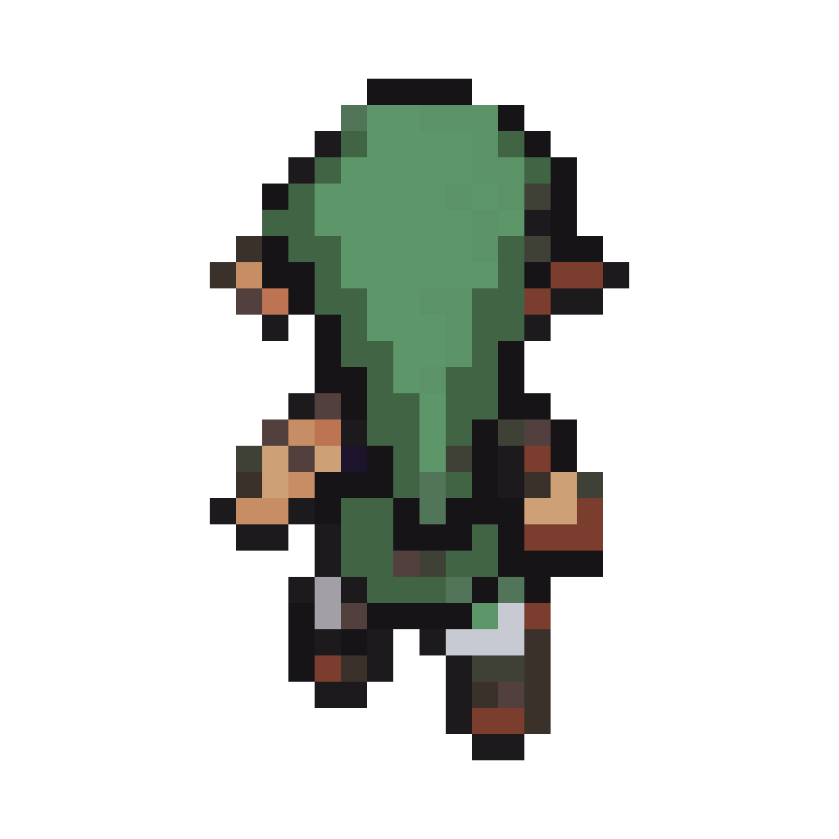 pixel art goblin in Zelda style pixel art