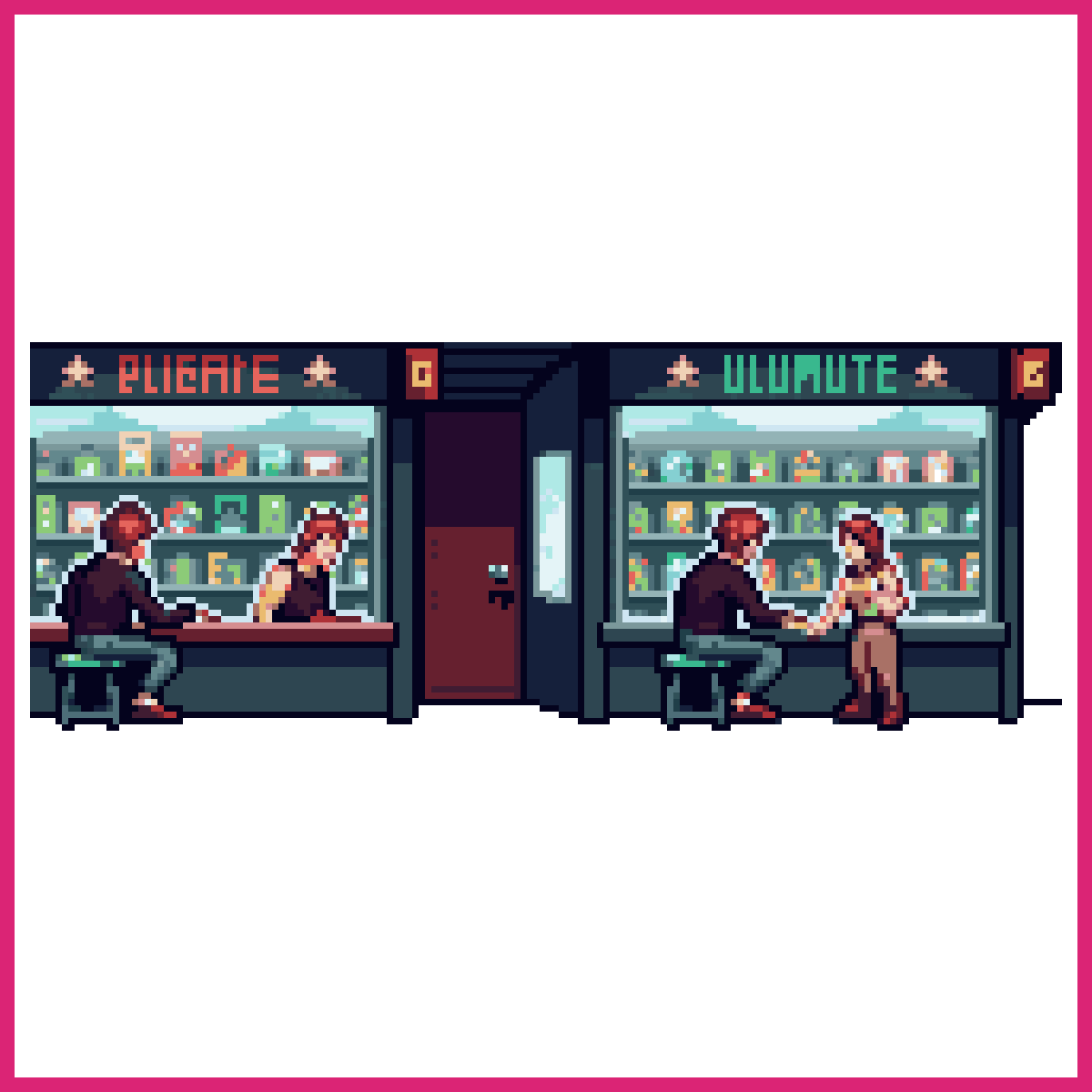 Normal customer at a game store | Sprite-AI
