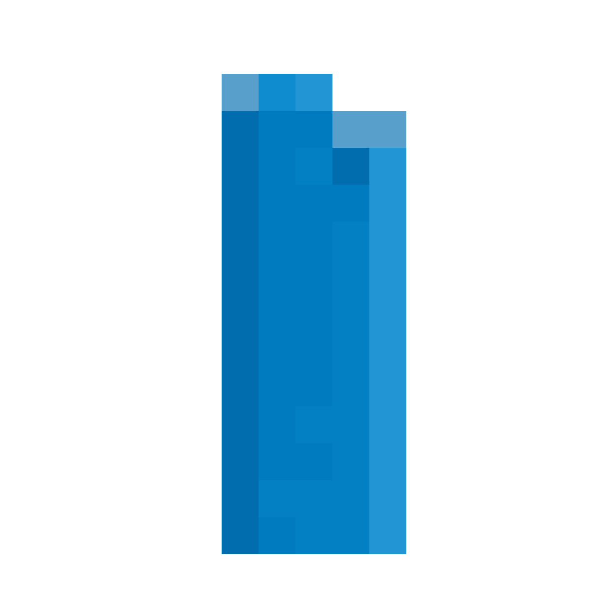 make a full blue image — 16×16 pixel art