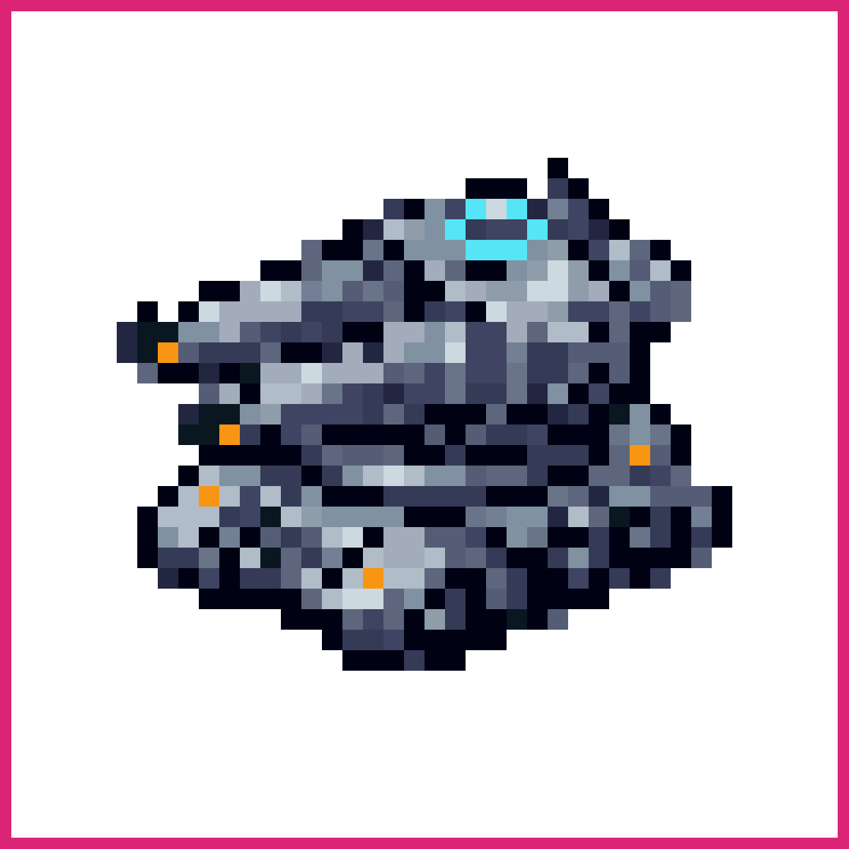 Top-down spaceship turret sprite | Sprite-AI