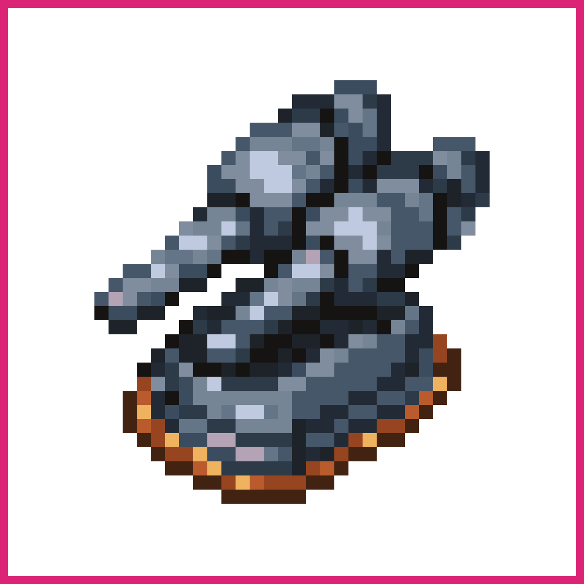 Top-down spaceship turret sprite | Sprite-AI