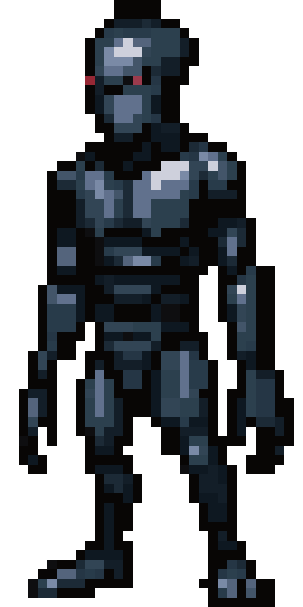 Generate a Scrag facing the pixel art