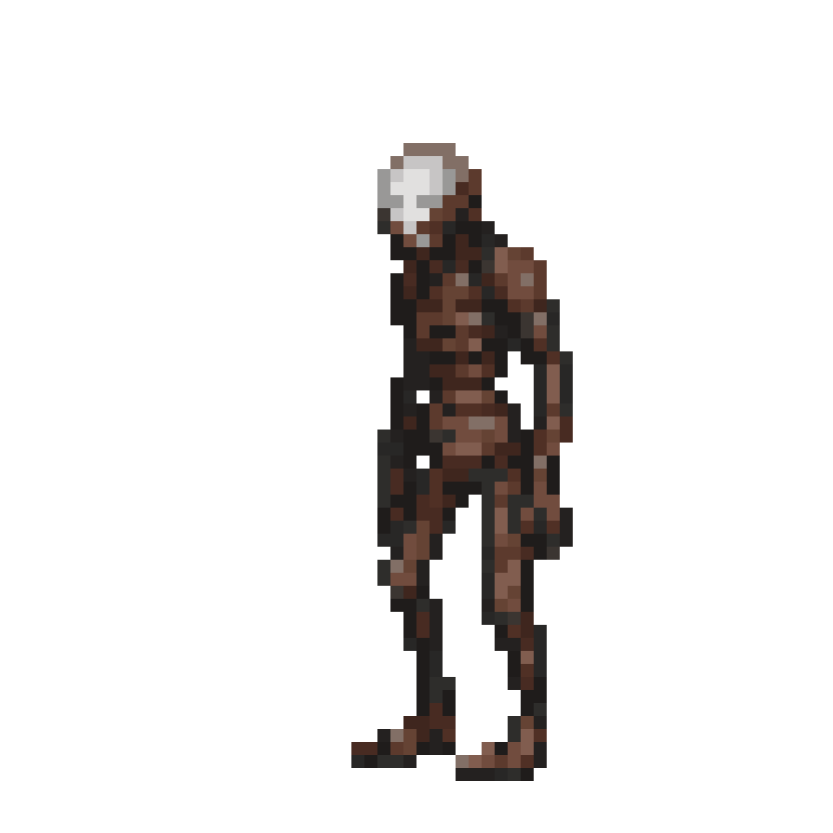 SCP-096 top down pixel art