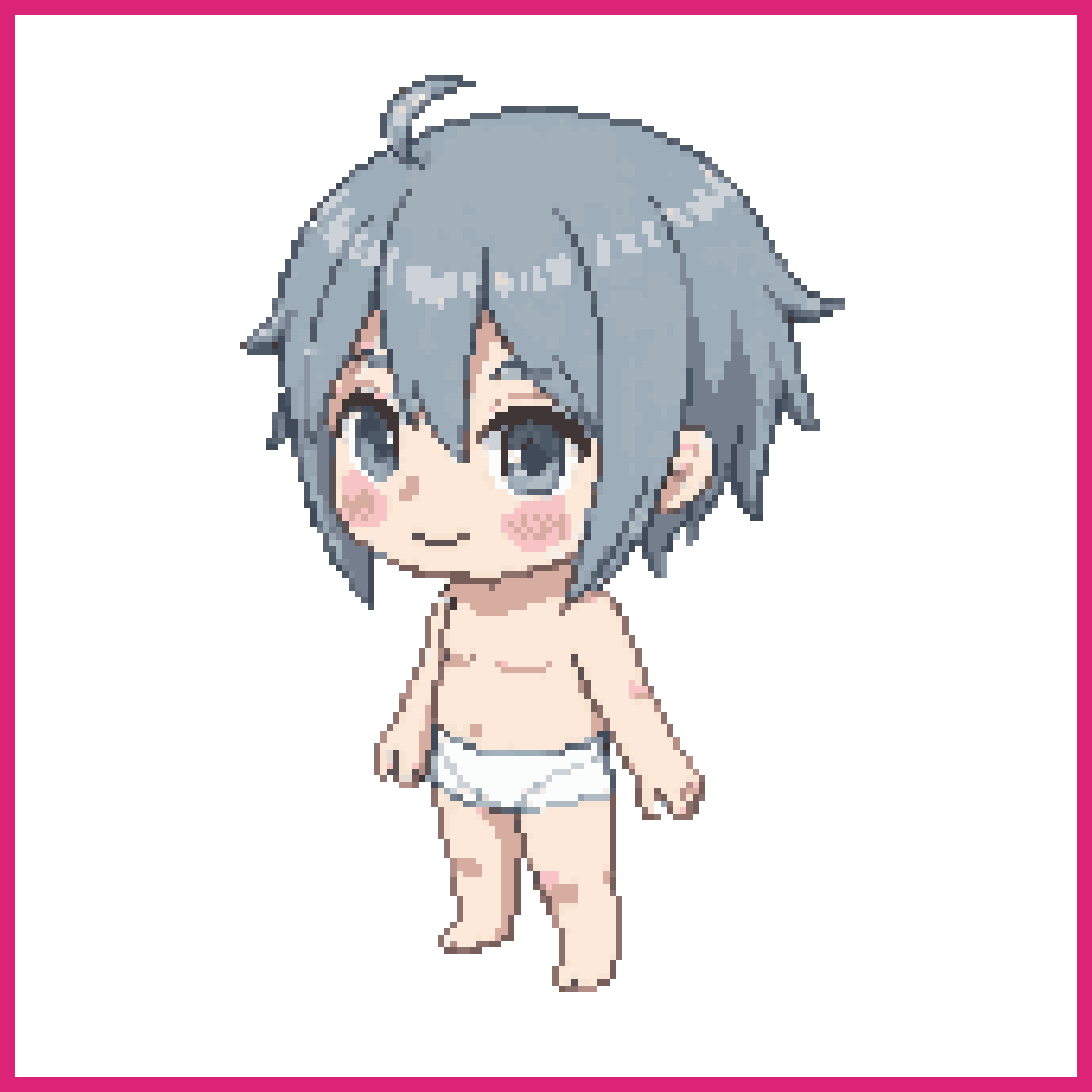 Cute chibi JRPG anime character | Sprite-AI